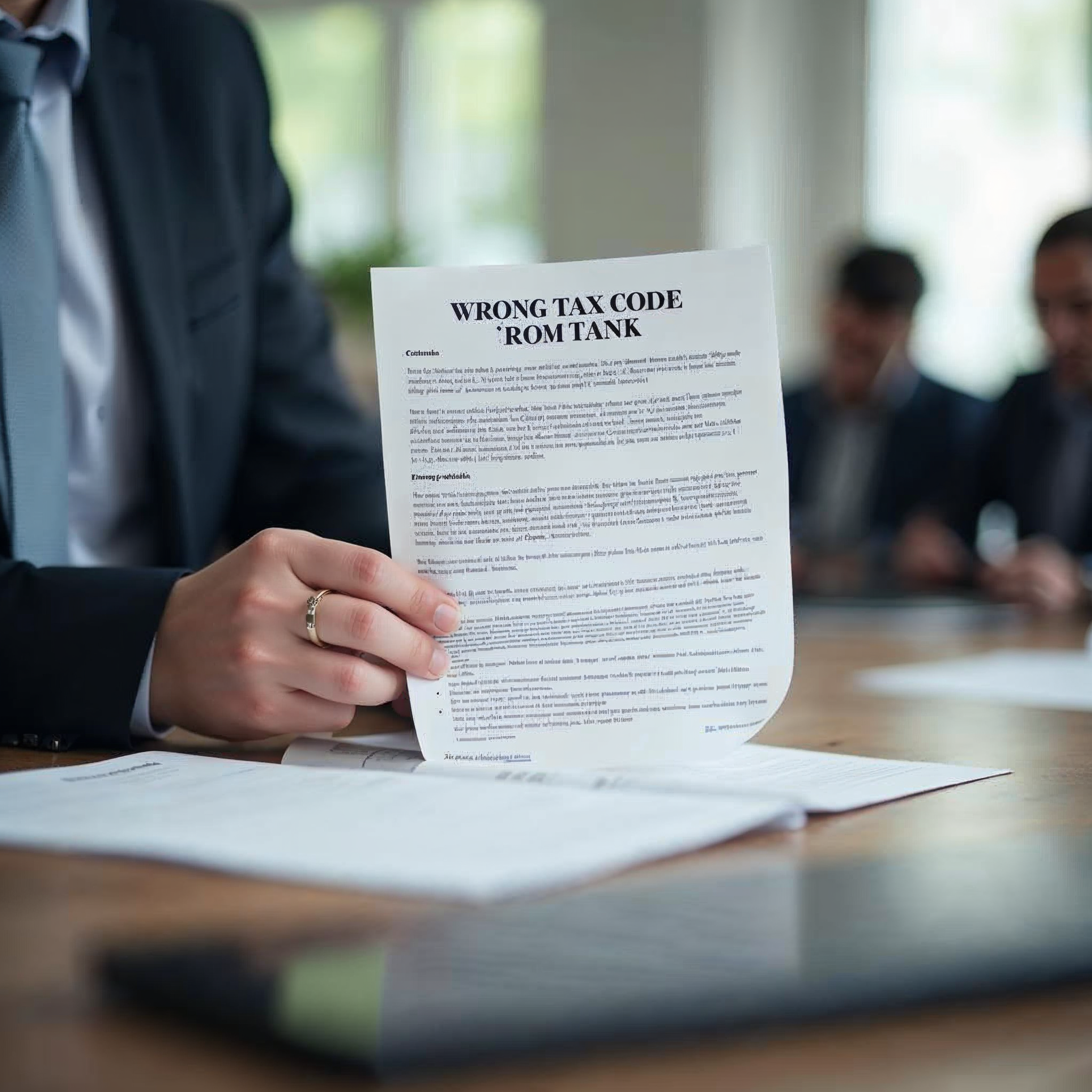 Tax Code Notification Letter Wrong Tax Code Notice From HMRC: What It Means | TapTax